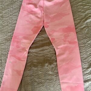 ALO Yoga Pink Camouflage Leggings